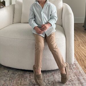 H&M boys stripped button down shirt size 4T